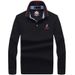 Premium Paul Long Sleeve Polo Shirt Autumn Winter New Loose Fit Plus Size Youth Men's T-Shirt Top_viptrois.com