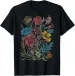 Boho Style Floral Pastel Design Flowers Hipster Streetwear T-Shirt Mens Womens Tees Top_viptrois.com