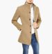 Loom Loom Jinhan 2025 European And American Cross-Border Independent Station Autumn Winter Woolen Stand Collar Jacket Trench Coat_viptrois.com