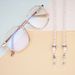 Unisex Beaded Colorful Decorative Eyeglasses Chain Sunglasses X Beaded Chain_viptrois.com