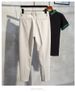 Men's Stretch Comfort Casual Pants Slim Fit Straight Leg Trousers For Spring Summer Lightweight Breathable Office & Daily Wear_viptrois.com