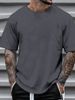 With Brand Logo 100% Cotton Summer Men Loose T-Shirts Casual Breathable Short Sleeves Fashion Outdoor High Street Top_viptrois.com