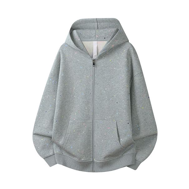 Men's Clothing Autumn New Style All Star Cardigan Hooded Sweatshirt Men's Loose Casual Sports Zipper Jacket Unisex_viptrois.com