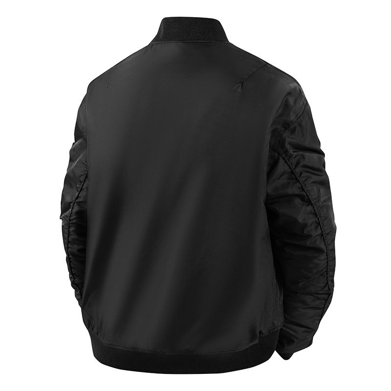 Men's Jacket Spring And Autumn Windproof Wear-resistant Jacket Loose Youth Sports Trend Baseball Jersey_viptrois.com