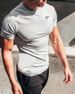 Muscle Fitness Partner Sports Running Tights Men's T-shirt Quick Drying High Bounce Fitness Training Short Sleeve Coaching Clothes_viptrois.com