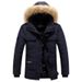 Men's Clothing Cotton Jacket Autumn and Winter New Thickened Cotton Jacket Mid Length Men's Hooded Trendy Cotton Jacket_viptrois.com
