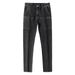 Spring Summer Thin Six-Pocket Men Elastic Straight Men's Long Pants Multi-Pocket Versatile Casual Slim Fit Jeans_viptrois.com