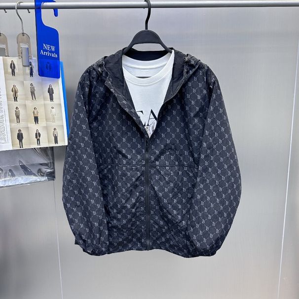 Men's Summer Lightweight Sunscreen Suit Loose Zipper Hooded Sunscreen Couple Men's Jacket B1BCC2101/2102_viptrois.com