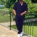2025 Early Spring Solid Color Sports Men's Suit Fashion Casual Short Sleeve Long Pants Two-Piece Set_viptrois.com