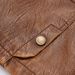 Men's Vintage Washed PU Leather Jacket – Retro Biker Style Coat (Khaki/Black/White/Denim Blue/Espresso, M-5XL)_viptrois.com