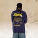 American Street Style Round Neck Long Sleeve Text Print T-Shirt Men Women, Casual Couple Top_viptrois.com