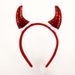 Halloween Clip Elf Ears Little Devil Ornament Headband Glowing Hair Accessory_viptrois.com