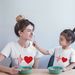 Spot Wish Independent Station Loose Round Neck Creative Parent Child Short Sleeved T Shirt Female_viptrois.com