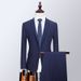 Men's Clothing quality suits two button slit men's business suits slim formal suits professional wedding suits_viptrois.com