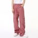 Men's Clothing | 2024 Summer New Arrivals Simple Candy Color Elastic Waist Workwear Denim Pants Trend_viptrois.com