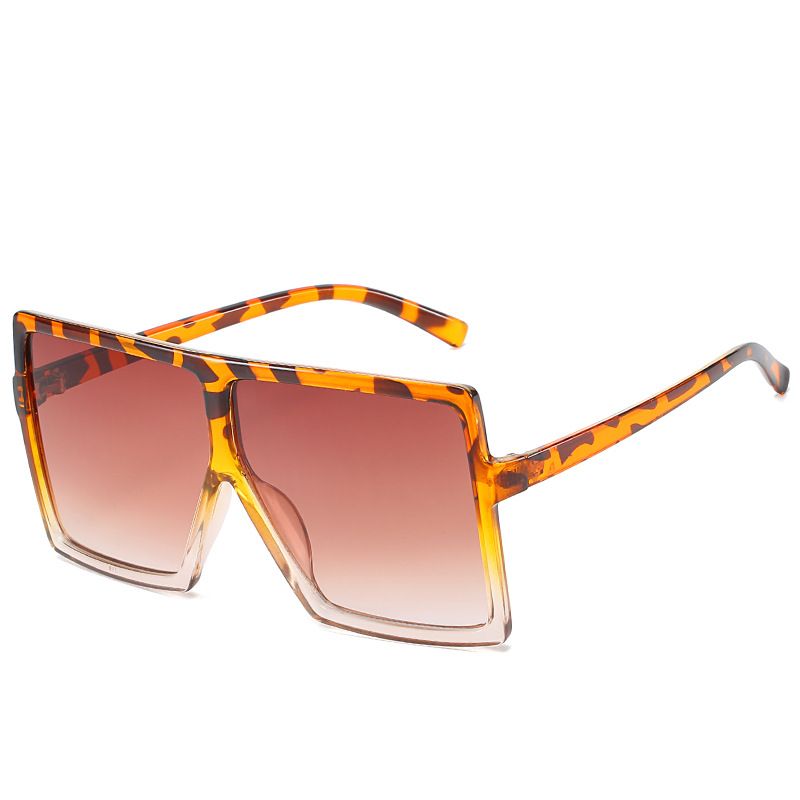 Oversized Fashion Sunglasses - Color Options & UV400 Protection | Stylish Women's Shades_viptrois.com