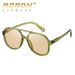 New Round Frame Large Frame Men And Women Colorful Fashion Polarized TR90 Sunglasses Sunglasses_viptrois.com