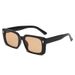 New Modern Square Frame Rice Nails Men And Women Retro Fashion Sunglasses Cross Border Personality Sunglasses_viptrois.com