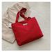 Women's Bags Large Capacity Canvas Bag Autumn New Style Corduroy Simple Tote Bag Popular Fashion Single Shoulder Underarm Bag_viptrois.com