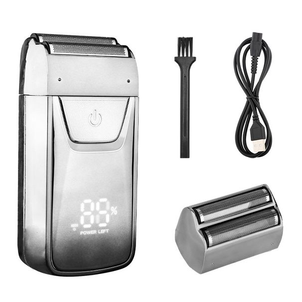 HIENA Professional Reciprocating Electric LED LCD Digital Display Shaver HYN-312_viptrois.com