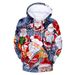 Pure European And American Long Sleeve Trendy For Men Christmas Pullover Double Layer Sweatshirt Sports Casual Set With_viptrois.com