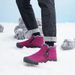 Snow Boots Autumn And Winter Warm Outdoor Couple Casual Hiking Cotton Shoes Anti-Slip Wear-Resistant Waterproof Plus_viptrois.com