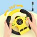 360° Rotating Kids Steering Wheel Toy With 2 Buttons & Realistic Sound Effects - Interactive Pretend Play Car Toy For Children Ages 4-6 (Red/Yellow,_viptrois.com