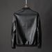 Men's Clothing Spring And Autumn New Men's Pu Leather Jacket Men's Casual Motorcycle Jacket Wholesale Jacket Youth Fashion_viptrois.com