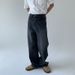 Men's Clothing Jeans Loose Straight Wide Leg Casual Pants Summer All Match Falling Trousers_viptrois.com