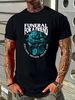 Funeral For A Friend Post-Hardcore Band Escape Artists Never Die T-Shirt S-2XL Casual Top For Everyday Wear Slightly Versatile Breathable Homme_viptrois.com
