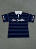 European And American Cross Border Unisex Loose Striped Color Blocked Polo Shirt With 3D Digital Print._viptrois.com