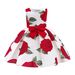 Mother & Kids Girls Dress Foreign Trade Girl Children's Clothing Red Vest Dress Printed Princess Dress Children's Performance Dress Skirt_viptrois.com