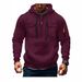 Autumn And Winter Men's Sweatshirt Multi Pocket Hooded Long Sleeved Plus Velvet Jacket Tops Casual Sports_viptrois.com