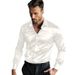 Men's Clothing Men's Casual Bright Drape Business Casual Spring And Autumn Long Sleeved Non Iron Anti Wrinkle Shirt_viptrois.com