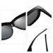 Men's Sunglasses Two In One Polarized Sunglasses For Myopia Women Set Round Frame Can Be Put On Myopia Glasses Sunglasses Set Ultra Light Large Frame_viptrois.com