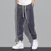 Men's Clothing Men's casual all match pants corduroy sports pants winter plus velvet thickened all match loose warm cuffs_viptrois.com