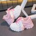 Children's Sneakers 2023 Summer Girls' Shoes Mesh Shoes Casual Breathable All-match Boys' Running Shoes Trendy_viptrois.com