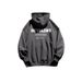 Pure Cross-Border Hooded Sweatshirt Men's New Autumn Winter Fleece Warm American Style Trendy Brand Letter Print Hoodie_viptrois.com