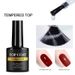 Parkson Super Top Coat Base Top Gel Nail Polish Matte Top Coat Super Bright No Wipe Top Nail Gel Polish Reinfore Gel_viptrois.com