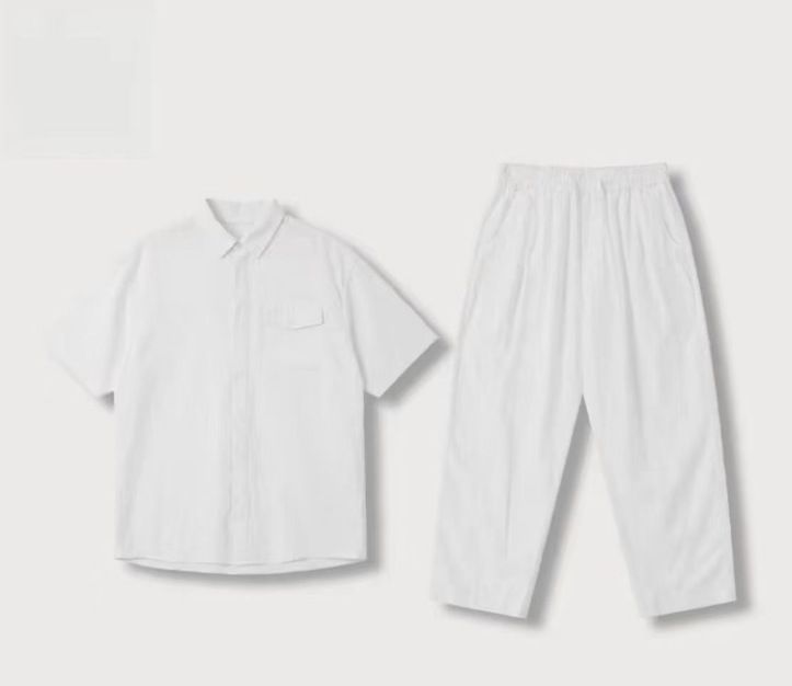 men's clothing summer men's suit loose large size t shirt style casual sports short sved shorts a complete set of running sports trend_viptrois.com