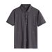Men's Short-Sleeved Polo Shirts Men's Lapel Fashion Casual Short-Sleeved T-Shirts_viptrois.com