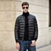 Men's Slim Fit Stand Collar Down Jacket – Lightweight Winter Coat For Baseball & Casual Wear (Black/Navy/Grey/Army Green, Sizes S-XXXL)_viptrois.com