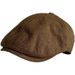 Blogger Style Forward Women Summer Cotton Linen Breathable Ins Korean Version British Beret Reversible Baseball Cap For_viptrois.com