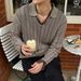 Men's Clothing V Neck Men's Knitted Sweater Tops Breathable Youthful Casual Men's Tops_viptrois.com