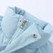 Solid Color Puffer Autumn Winter Couple Stand Collar Men Women Thickened Coat Cotton Padded Jacket_viptrois.com