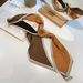 【Silky Smooth】Spring And Autumn Tie Bag Handle Pointed Silk Scarf Long Strip Small Ribbon Women's Decoration Summer_viptrois.com