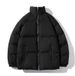 Men's Korean Version Casual Jacket Cotton-padded Short Cotton-padded Clothes Stand-up Collar Bread Clothes Men's_viptrois.com