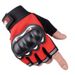 Motorcycle Gloves Full Protection Outdoor Rider Long Riding Half Finger Non-Slip Wear-Resistant Sports Men_viptrois.com