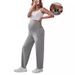 Family matching 2024 new women's maternity pants women's straight pants large size popular maternity pants_viptrois.com