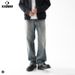 Men's Clothin Washed Retro Straight Leg Jeans Autumn High Street Loose Trousers Wide Leg Vintage Washed Denim Pants For Cleanfit Style_viptrois.com